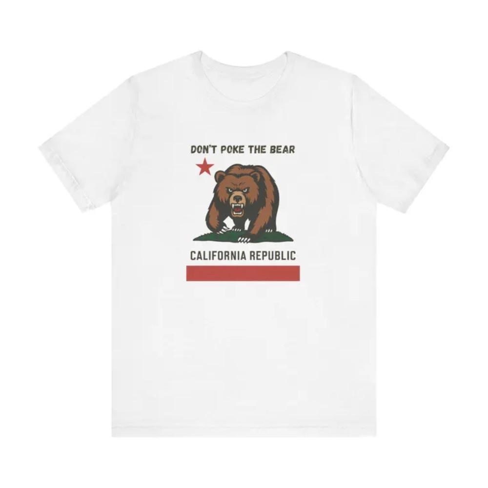 Dont Poke the Bear California Pride Tee XL