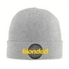 Frank Blond Ocean Hip Hop Knitted Hat Beanie Autumn Winter Hats Warm Hip Hop Rapper Cap for Unisex Women
