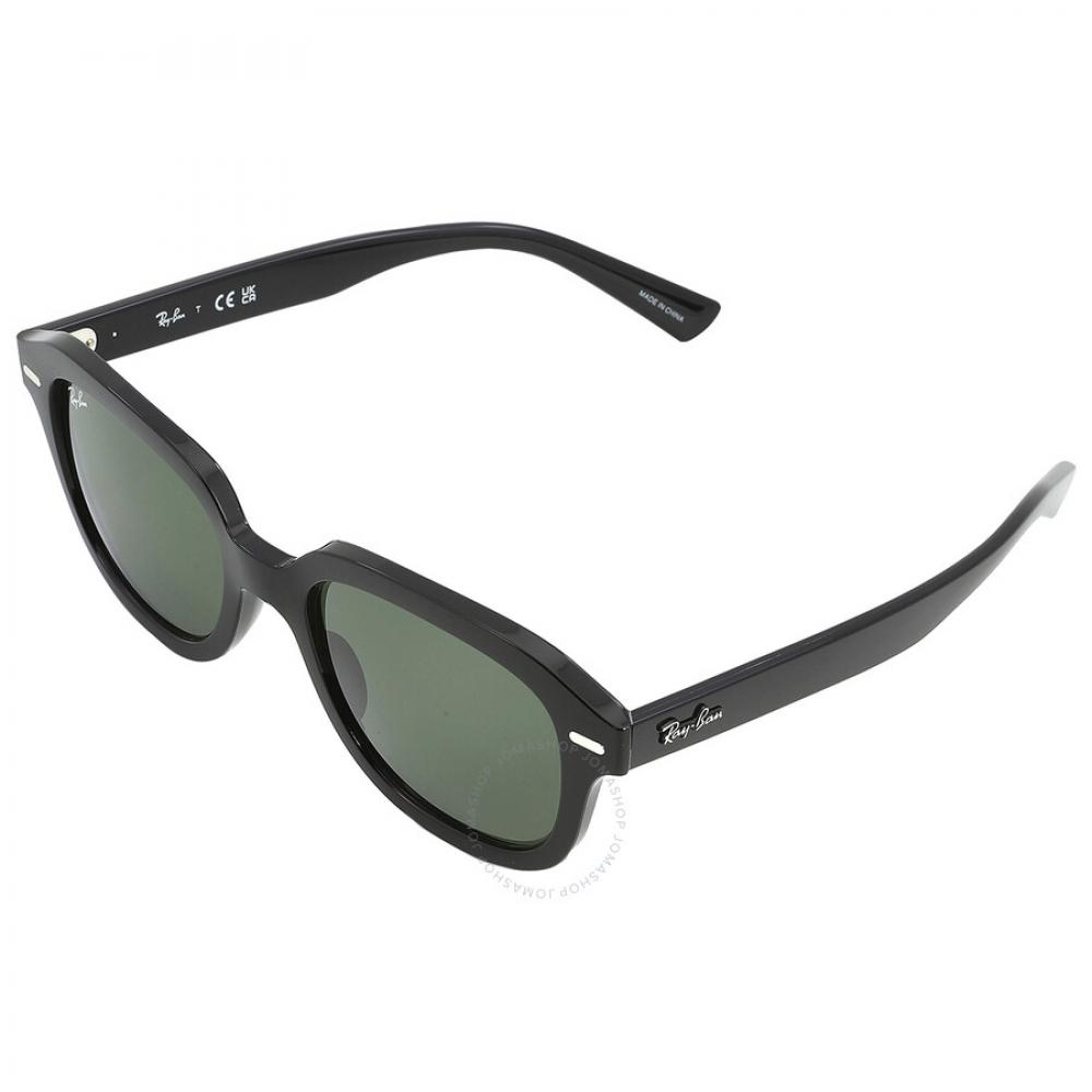 Ray Ban Erik Green Square Unisex Sunglasses Rb4398 901 31 53