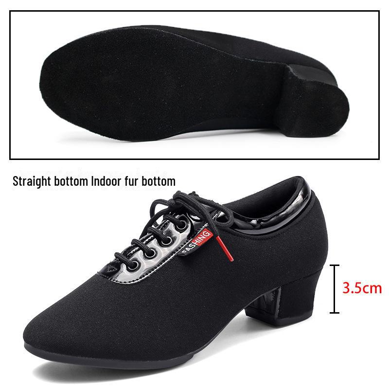 

Женская обувь из ткани Оксфорд для латиноамериканских и квадратных танцев 39