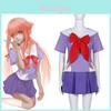 Captivating Future Diary Gasai Yuno Cosplay Costume For Halloween And Parties