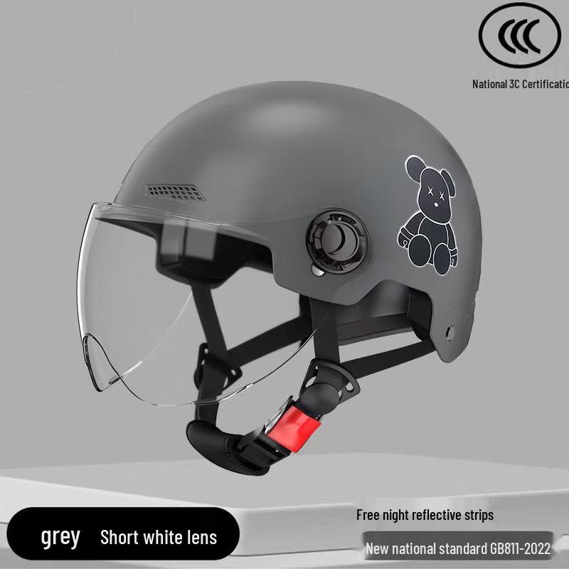 Casco Eléctrico Unisex para Bicicleta y Patinete Certificado 3C, Seguro y Ajustable, Protección Solar, Uso en Todas las Estaciones