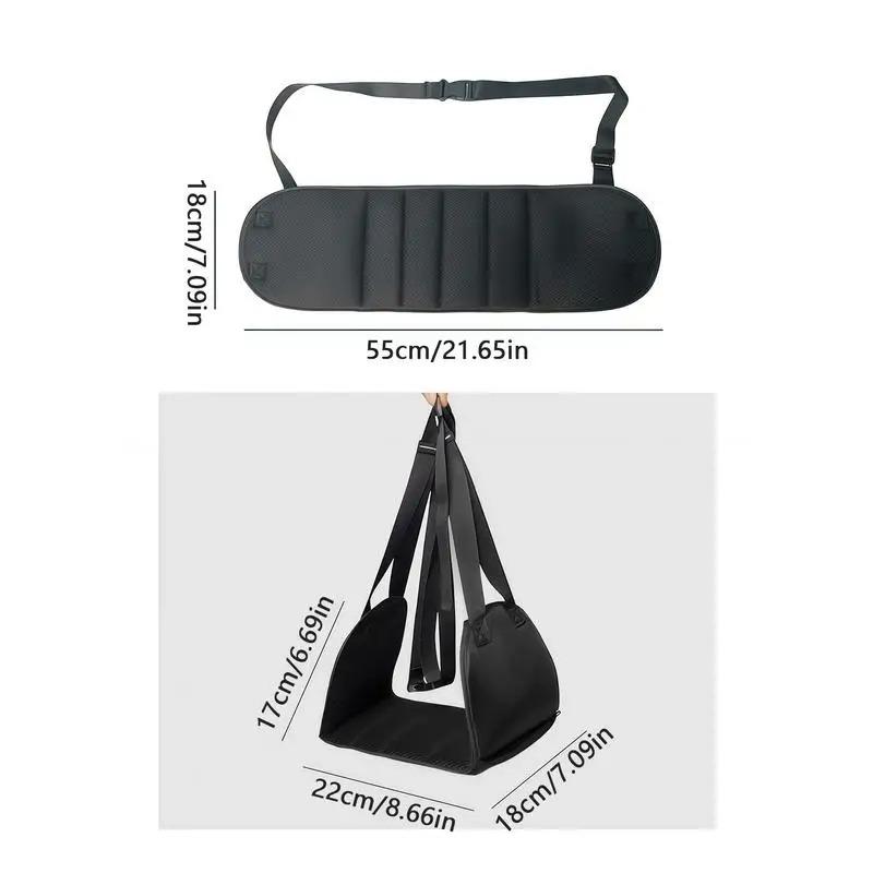 Foot Hammock For Plane Travel Portable Feet Hammock For Airplane Lightweight Car Back Seat Accessories Travel Supplies Flight