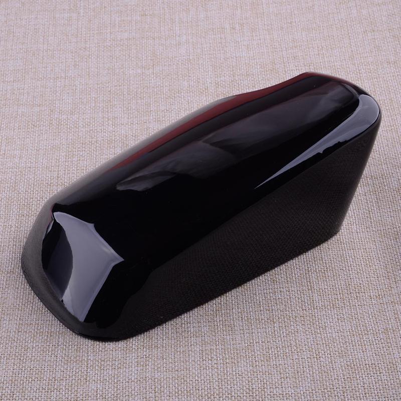 51168238375 Front Left Side Rearview Mirror Cover Cap Fit for BMW 3 Series E46 Sedan Hatchback Touring 2001-2005 Glossy Black