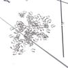 100 stuks U-vormige sluitingen Draadbeschermers voor draad DIY Sieraden Maken Connector Handwerk