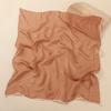 Solid Color Handkerchief Cotton Silk Neck Scarves For Women Small Shawls Bandana Head Scarfs Female Square Hairband Hijab Scarf