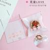 100Pcs 10x10+3cm Plastic Cartoon Animal Printed Packaging Biscuit Cookie Snack Food Self-Adhesive Candy Party Gift Bags
