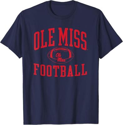 Mississippi Ole Miss Rebels Football Sack Navy T-Shirt Unisex T-Shirt
