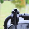 Universal Pram Cart Beverage Holder 360 Degree Adjustable Clamp Fit Most Strollers Wheelchairs Foldable Design