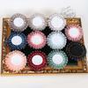 10 Yards 2.5/4cm Snow Yarn Ribbon with Jump Stitches for DIY Lolita Bow Hair Accessories