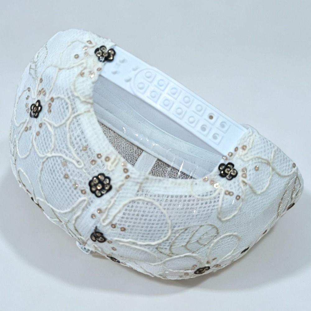 Adjustable Summer Baseball Cap Hollow Floral Outdoor Sun Hat Breathable Baseball Hat  Sport Wear