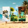 W-wakfu-u UROCZY Ręcznik Plażowy Szybkoschnący Miękki Ręczniki Basenowe Prezent na Podróż Siłownię Prysznic Kemping sport