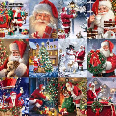 5D DIY Weihnachtsbaum Santa Schneemann Kreuzstich Strass Diamant Zeichnung Stickerei Mosaik Home Decor