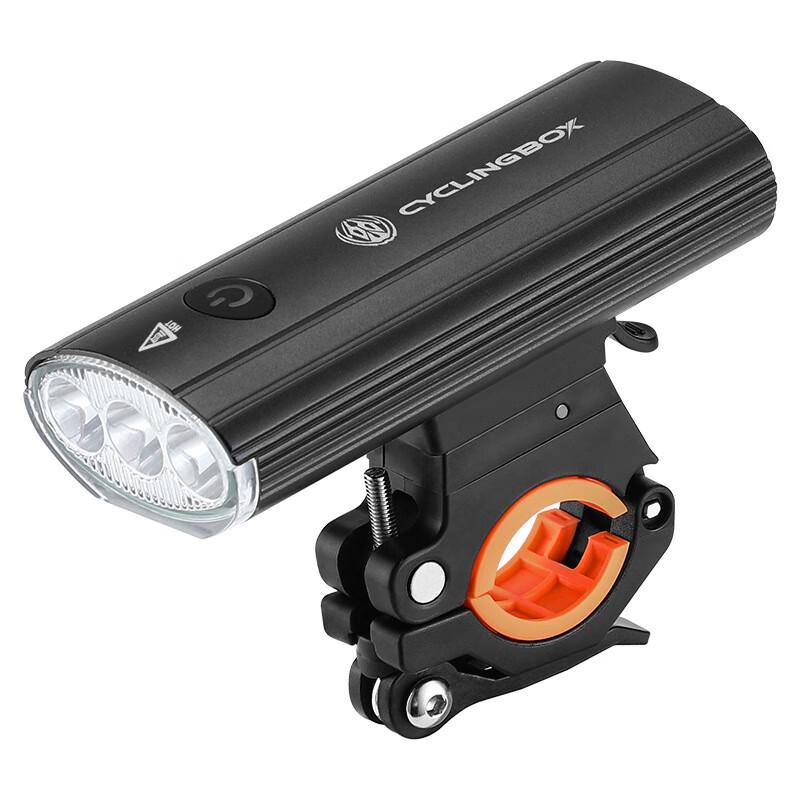Lishi Rechargeable Triple-Head Bicycle Headlight
