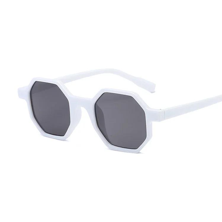 Retro Style Sunglasses UV400 Male Green Brown Polygon Ladies Sun Glasses for Men Summer New Eyewear