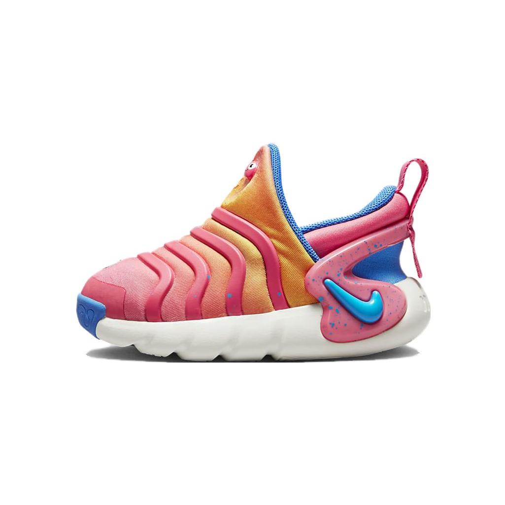 Nike Dynamo GO SE TD Abrasion Resistant Low top Baby & Toddler Shoes Pink Orange Infant And Toddler DX6673-800 22