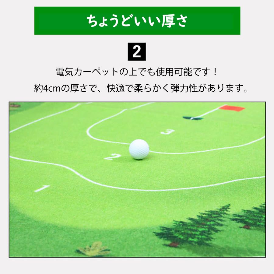 Golf Practice Mat Golf Practice Equipment Putter Practice Mat Carpet Approach Mat Approach Shot Mat Golf Practice Supplies Carpet for the Living Room