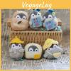 Trendy Penguin Keyring Fluffy Plush Toy Pendant Cute Penguin Cartoon Bag Ornament