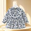 Waterproof & Stain-proof Baby Girl Coverall Bib - Reversible Autumn/Winter Protective Clothing