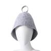 Room Bath for Bath House Head Protection Anti Heat Cap Felt Shower Cap Felt Wool Cap Sauna Hat