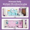 Diy Large Villa Doll House Set Play House Assemble Simulation Furniture Bedroom Kitchen Kids Educational Toys Girl Boys Gifts
