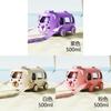 Baby Bus Cartoon Kids Plastic Drinking Cup With Straw And Leakproof Design For School And Party