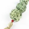 Natural Straw  Ball Hanging String Pet Rabbit Molars Toys To Relieve Boredom Hamster Accessories Pet