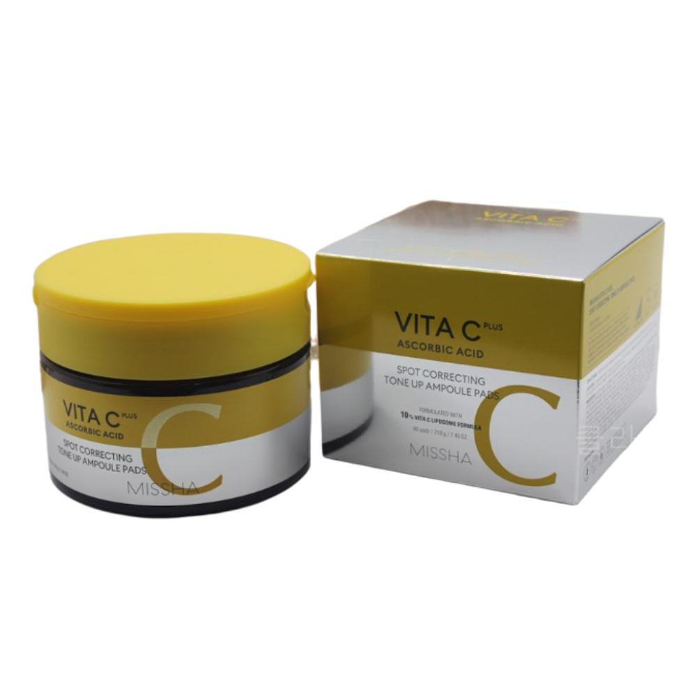 MISSHA Vita C Plus Spot C Tone-Up Ampoule Pad 210g (80 Pads)