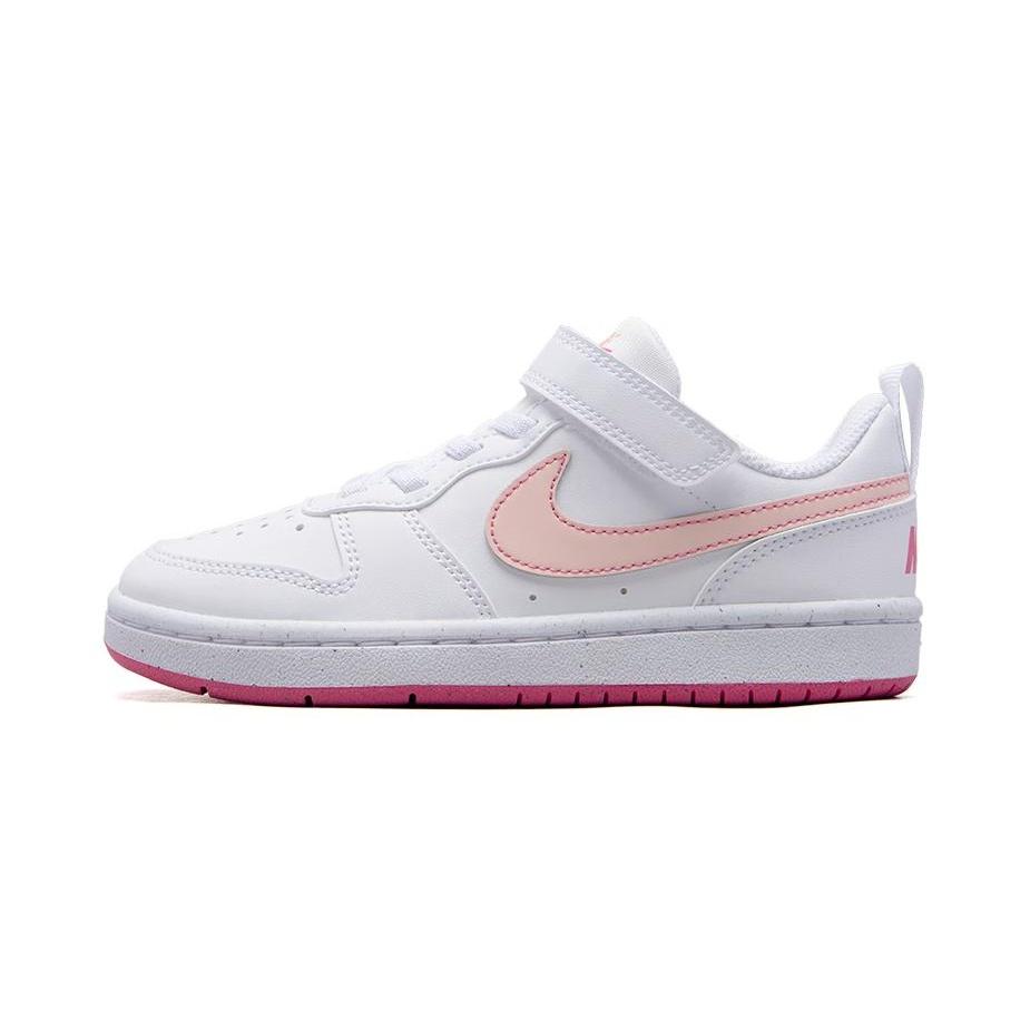 (PS) Nike Court Borough Low Recraft White Pinksicle Kids DV5457-111 EU 28