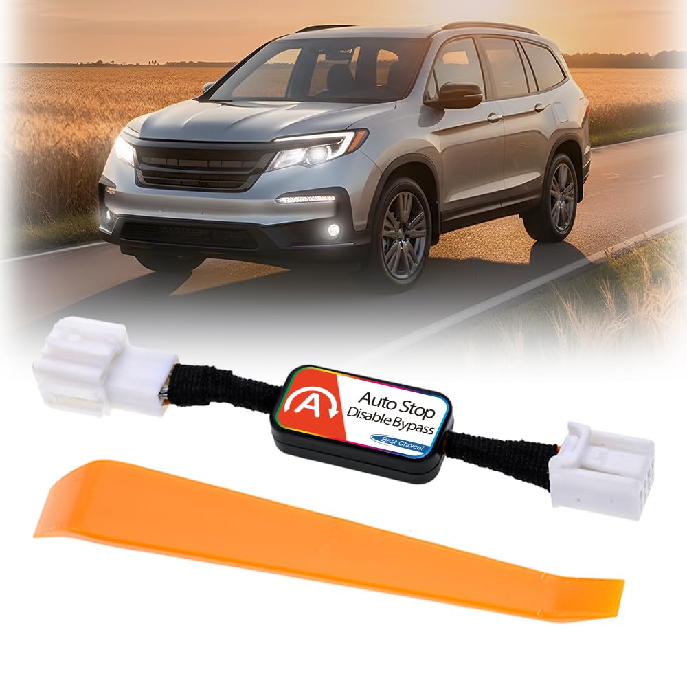 Auto/Idle Start Stop Eliminator Disable for - H.onda Pilot & - H.onda Passport - Disable Auto Start Stop Permanently - Plug Play Error Free Bypass