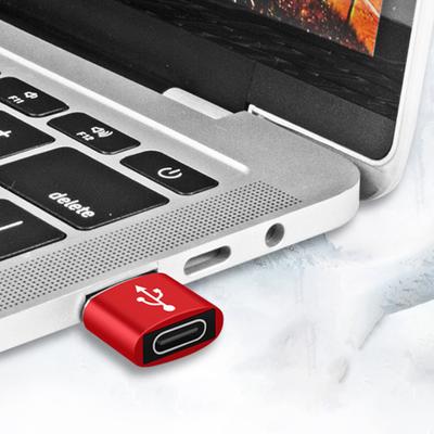 OTG Adaptér Mini Přenosný USB na Vysokorychlostní Type-C Nabíjecí Datový Převodník