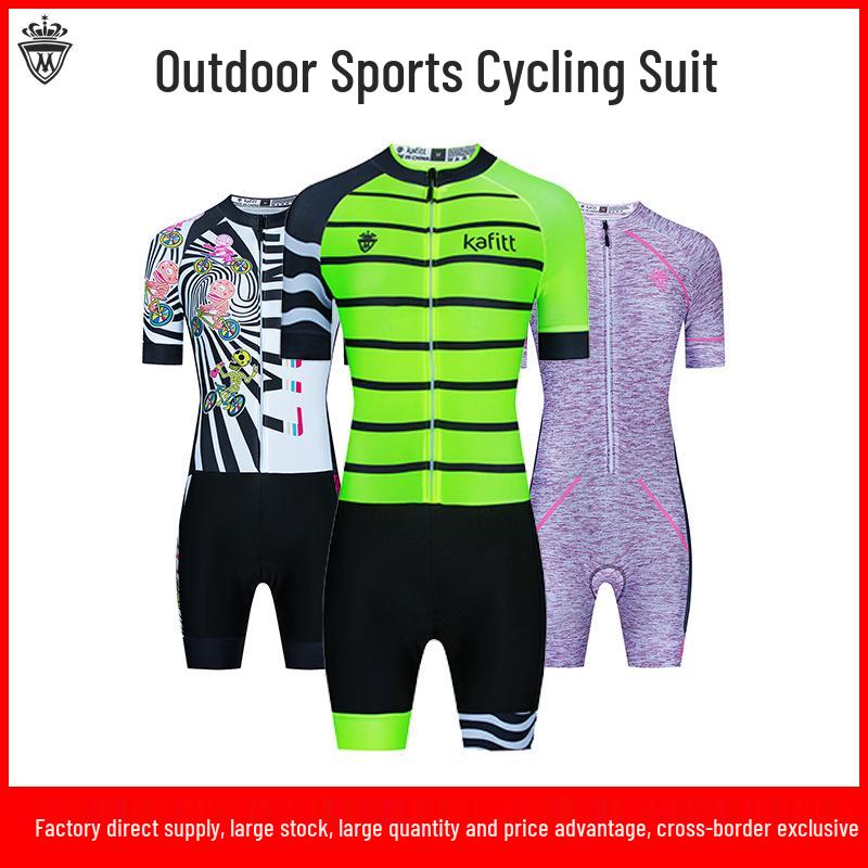 

Unisex Cross-Border Cycling Team Onesie - Short-Sleeved Bike Race Uniform XXX-Large