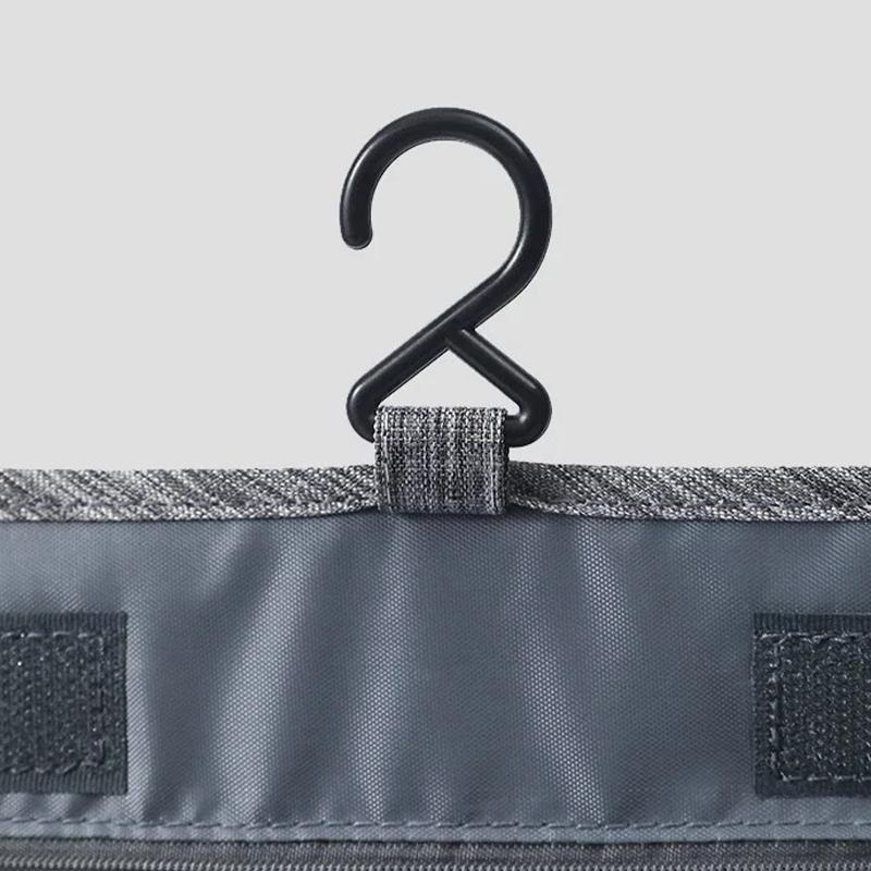 Oxford Fabric Men Business Portable Storage Bag Toiletries Organizer Women Cosmetic Bag Waterproof Hanging Travel Wash Pouch