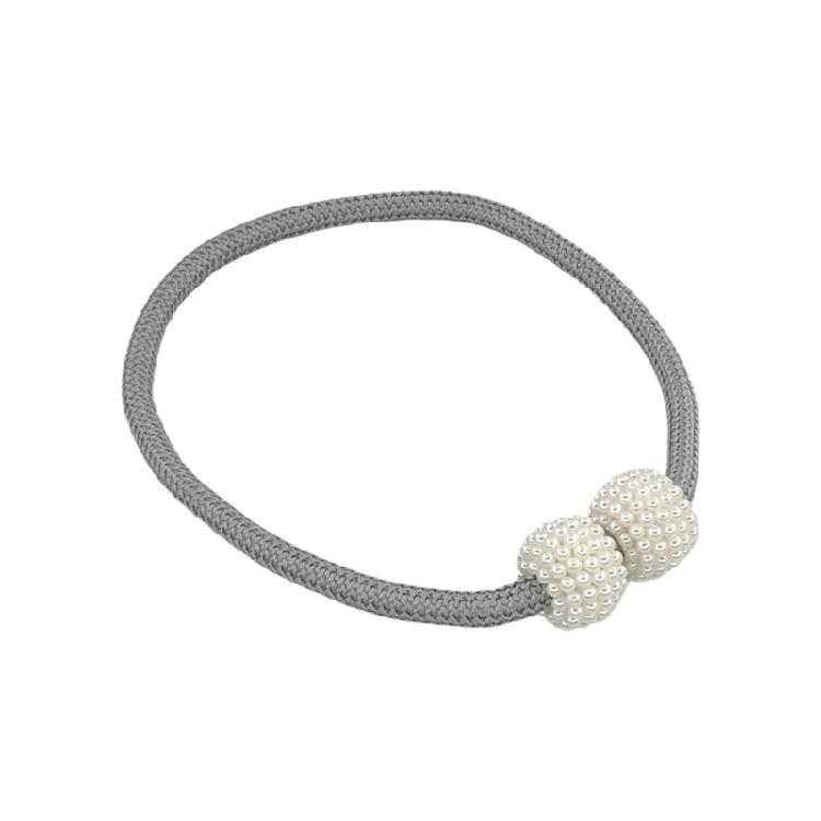 Магнитные подхваты для штор, Подхваты для штор для драпировок, Элегантные подхваты для штор для спальни, фермерского дома, домашнего декора серебряный серый