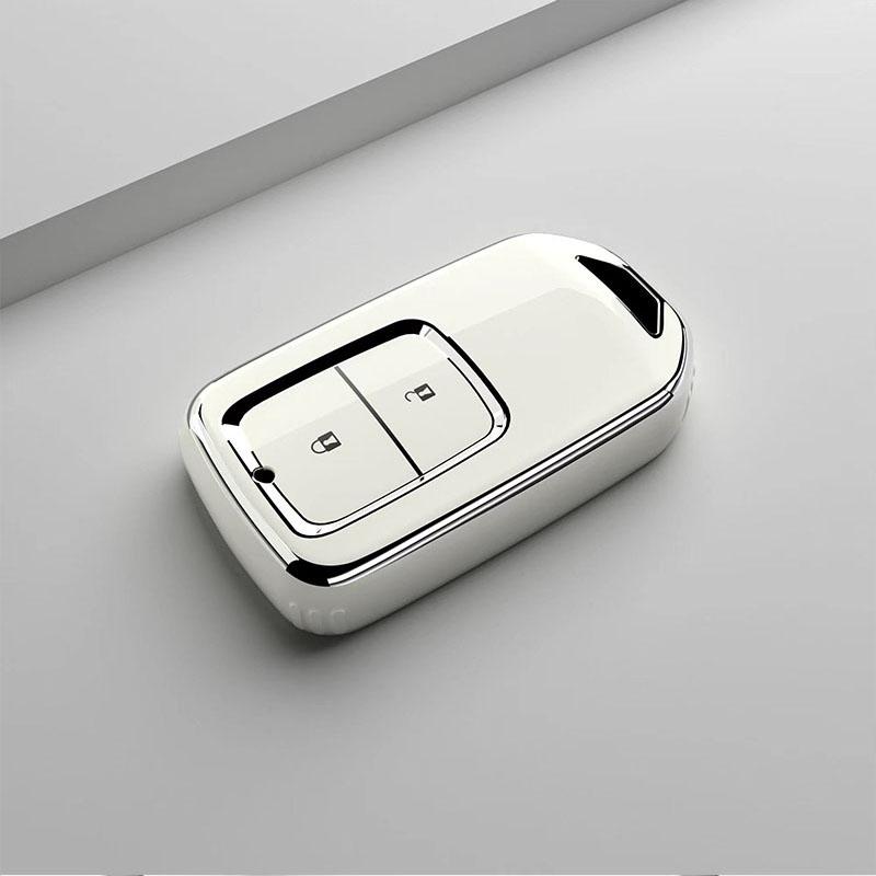 

New Tpu Car Key Cover For Honda Fit Lucky Vezel City Civic Jazz Brv Br-V Hrv Hr-V Shuttle Gp8 19Crv Jade Fit Freed Odyssey