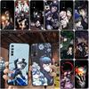 RP7 Black Butler Phone Case for Samsung Galaxy A11 A12 A13 A15 A52S A53 A55 A56 A70 A71 A72 A73 F06 F16 F56 S10 Plus S10e