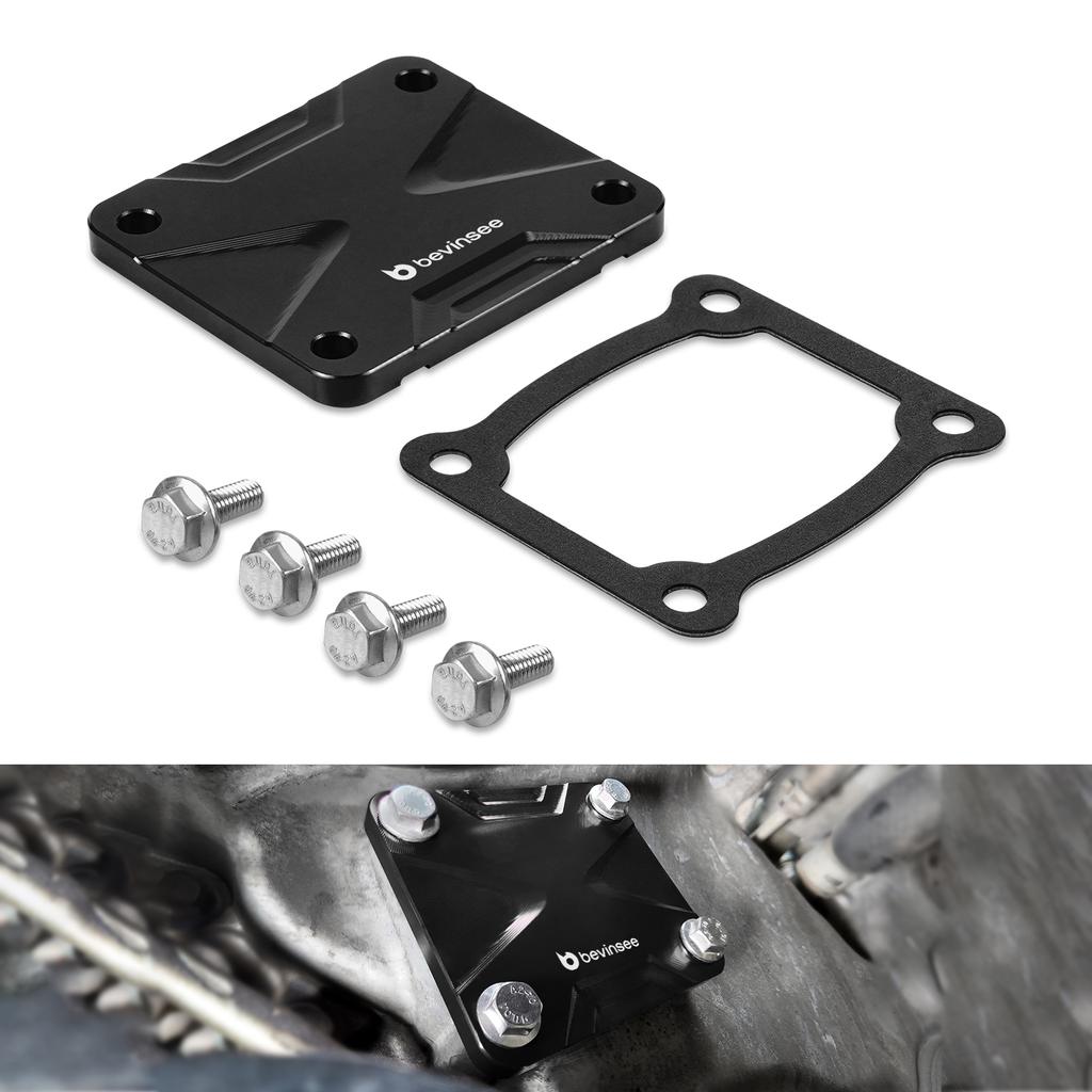 BEVINSEE Timing Chain Cover Plate for Toyota FJ Cruiser/4Runner/RAV4/Tacoma/Highlander/Sienna/Camry/Venza, Replace 11324-0P010