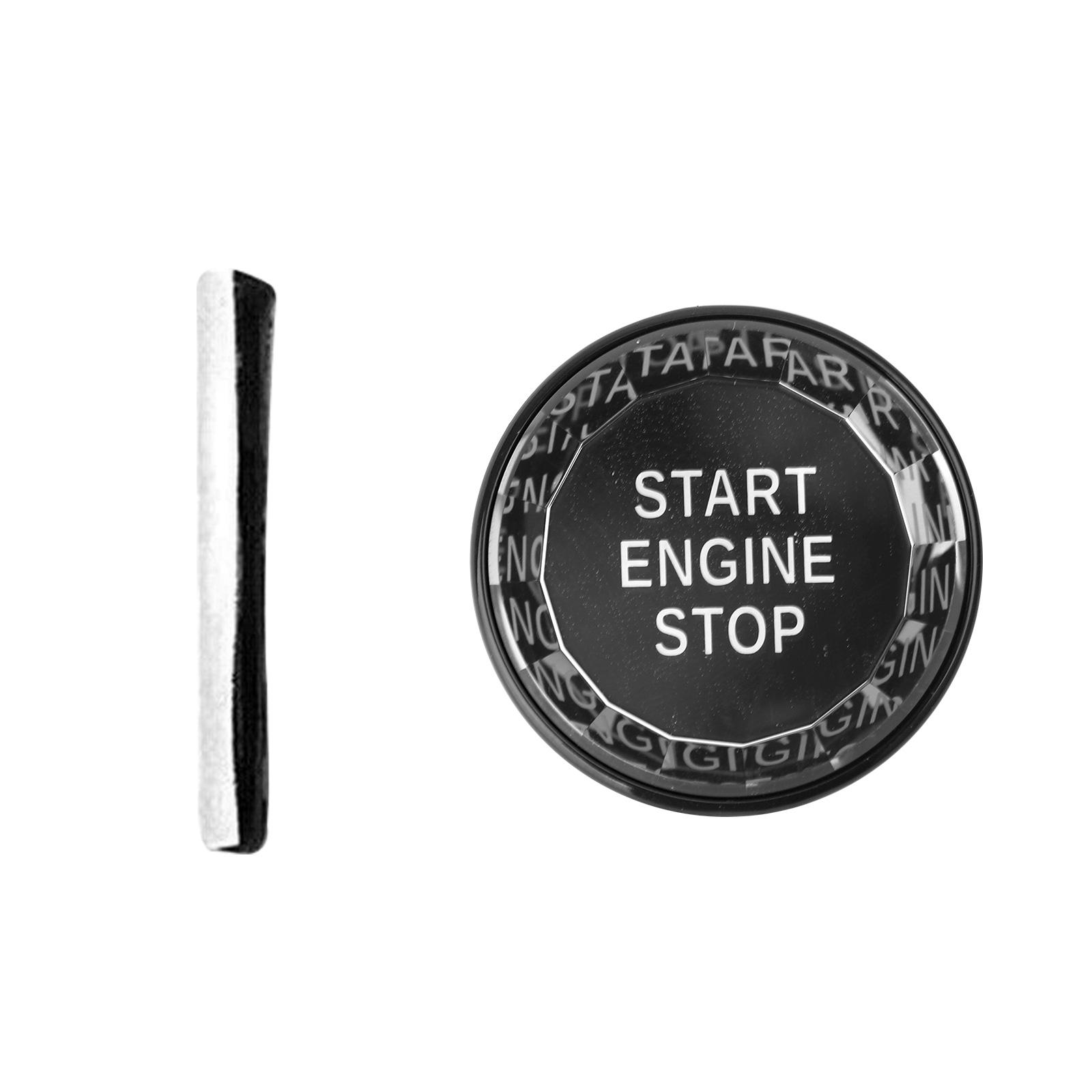 

Black Start Stop Engine Button Crystal For BMW E Chassis E90 E92 E93 E64 E46