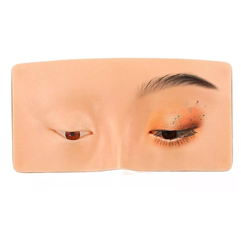 1Pcs Makeup Practice Face Makeup Practice Board Faccial Practice Skin For Professional and Beginners 3D Realistic Model