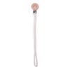 Fabric Baby Pacifier Clip Holder Hand-woven Pacifier Clips Baby Toys Anti-loss Clip Infant Newborn Nursing Tools Accssories New