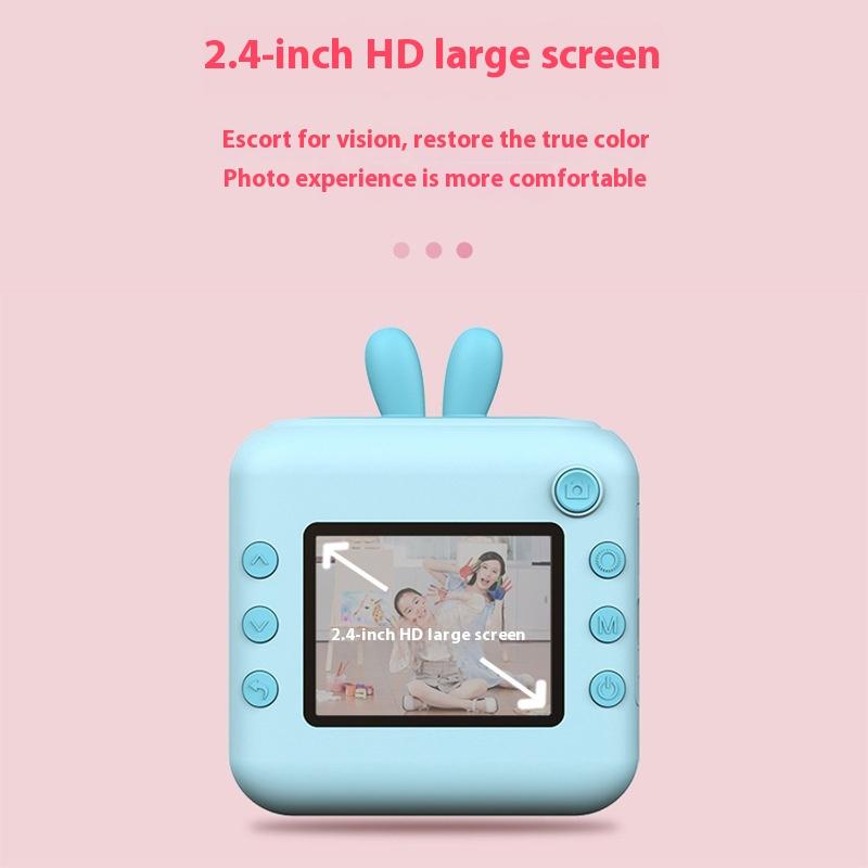 Photo Camera for Children Children's for Kids Film Cameras Digital Instant Print Camera Printer Cybershot Camra Photography