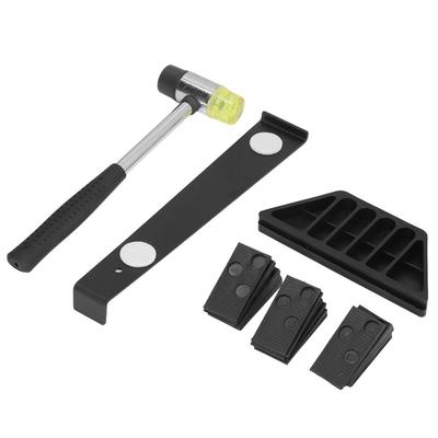 23Pcs Multi-piece Matching Floor Install Kit Handheld Practical Complete Accessory Set Rubber Mallet For Solid&composite