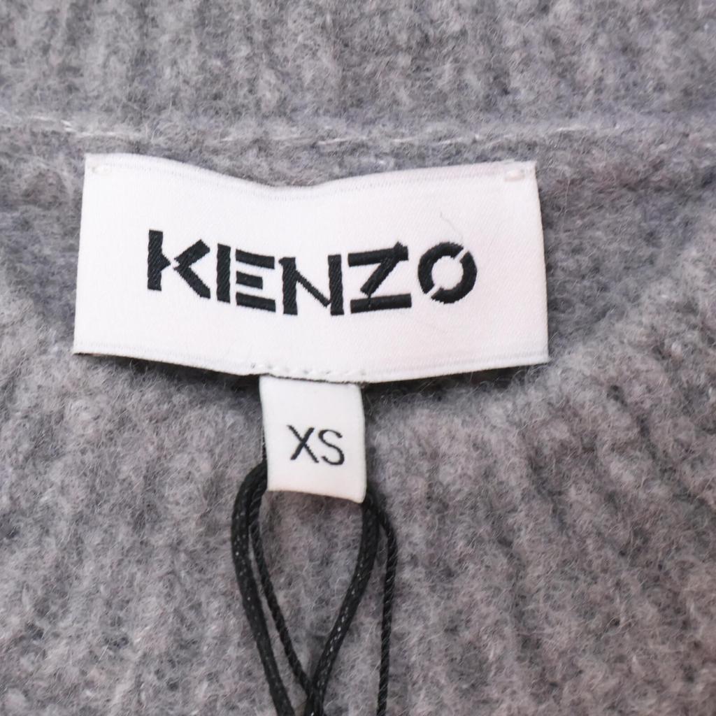 KENZO FA62PU5003AE Grey cashmerex wool knit tops XS grayUsed
