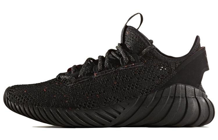 Adidas Originals Tubular Doom Sock Slip Resistant Abrasion Resistant Low top Sports Casual Shoes Black BZ0330 36