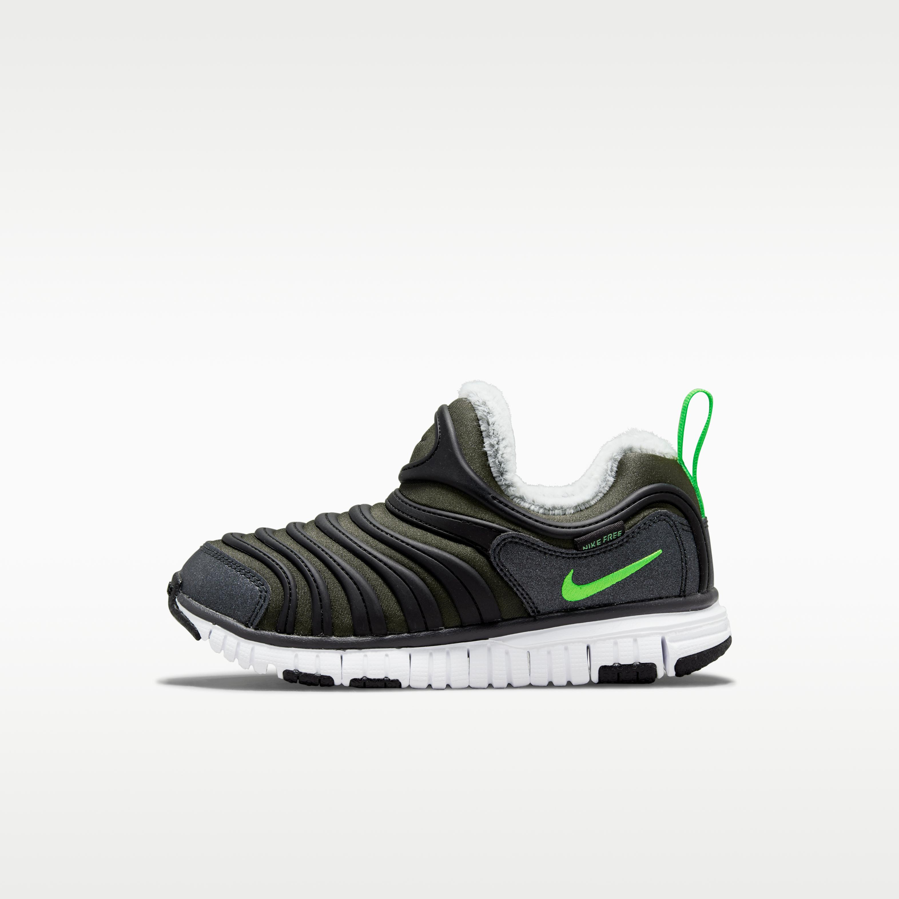 Nike Dynamo Free SE PS  Cargo Khaki Green Strike  29.5