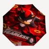 1pc Shadow Sonic's Dark Odyssey Durable Cartoon Folding Umbrella, Portable Compact Umbrella for Men and Women J077