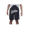 MJ Flight Logo Print Mesh Shorts Kids Shorts Black HM4741-010