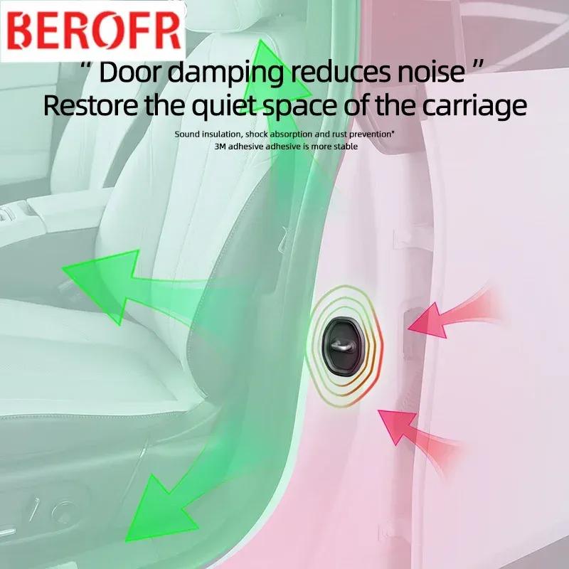 4pcs Absorber Silicone Car Door Lock Buckle Anti-collision Protective Cover For Chevrolet Cruze Lova Rv Trax Monza Malibu Blazer