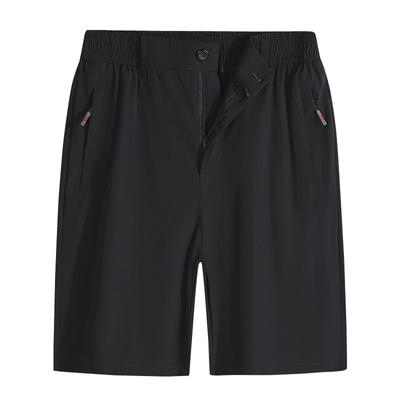 Summer Capris Men's Ice Silk Shorts Quick Drying Breathable Casual Pants Oversized Loose Running Shorts Men's Pants