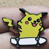 Anime  Bruise Pikachu Enamel Pin Lapel Pins for Backpacks Brooches Badges for Clothes Jewelry Gifts for Friend